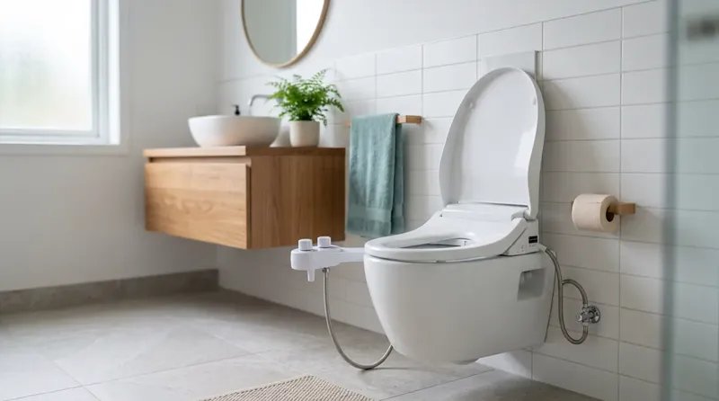 Bidet seat vs bidet attachment