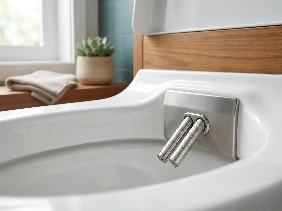 Brondell Swash 1400 Luxury Bidet Seat — feature detail