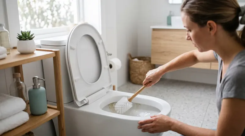 How to clean toilet bowl stains