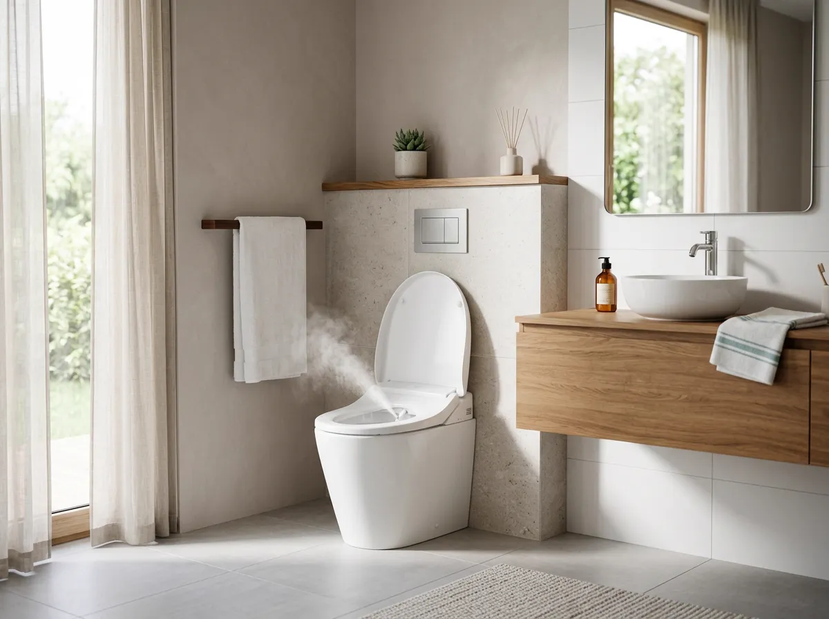How to use a bidet — illustration