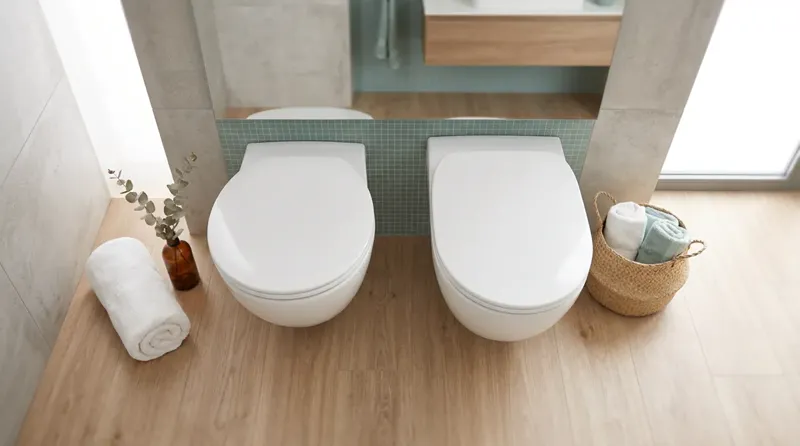 Round vs elongated toilet seats