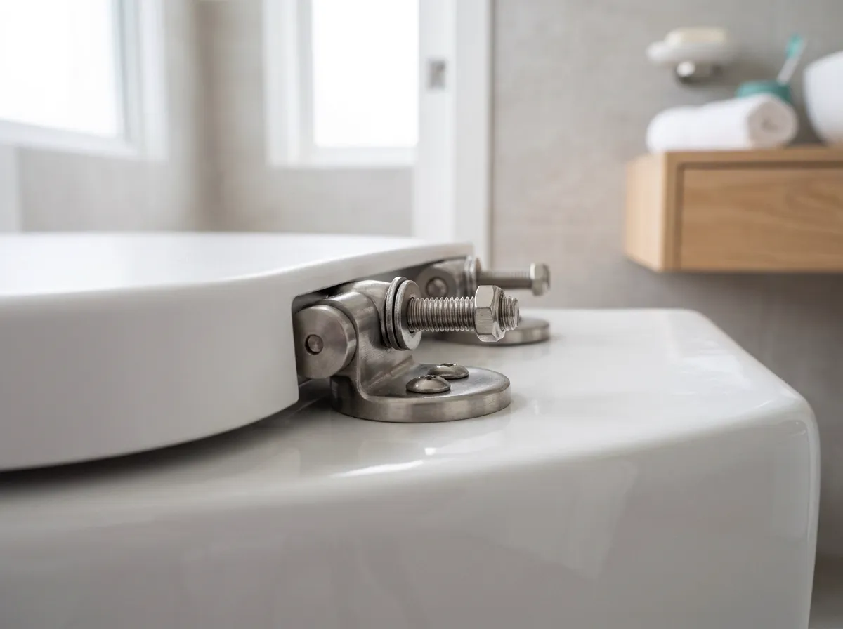 Toilet seat that won't move