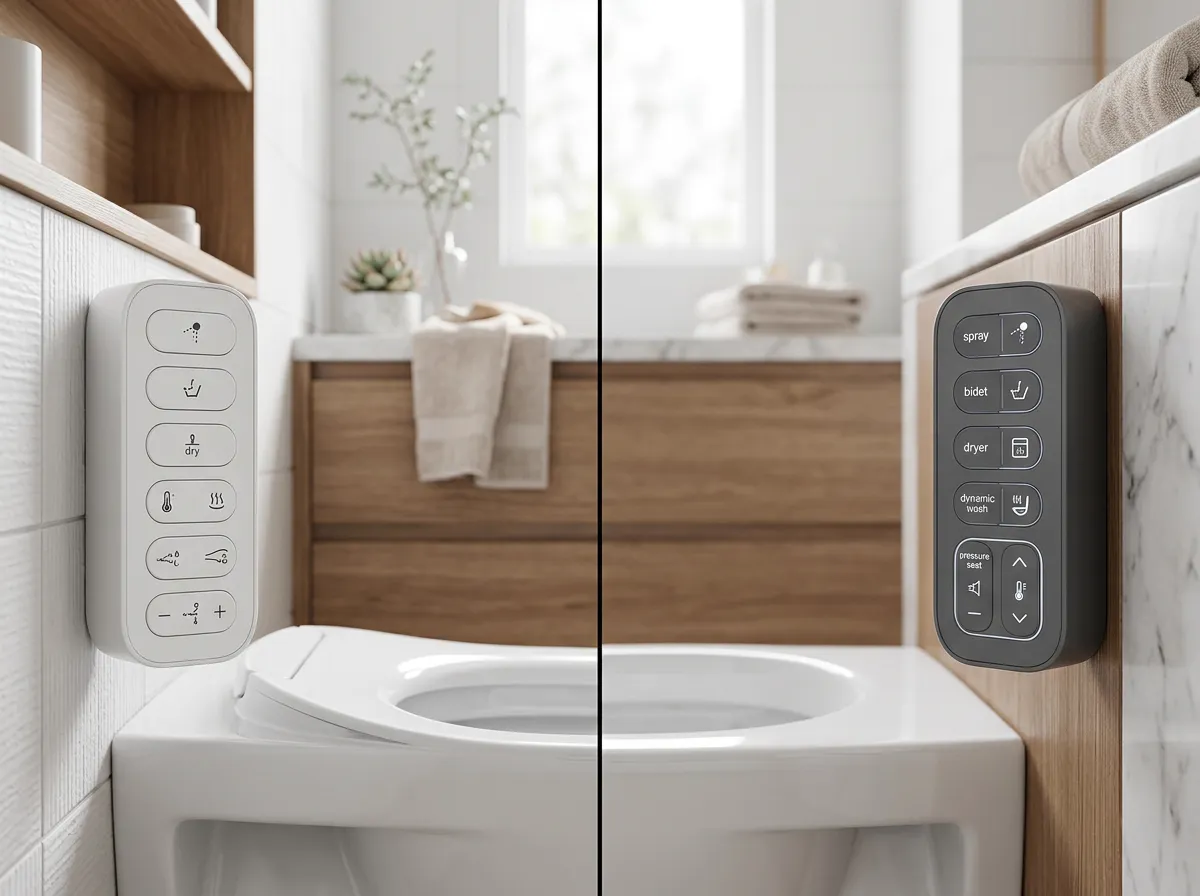 TOTO Washlet (S5) and Brondell Swash 1400 compared